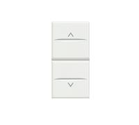 Bticino Axolute Doppio Pulsante Bianco HD4037