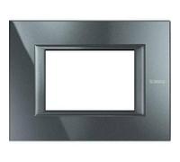 Placca Classic 3M antracite Bticino Axolute HA4803HS