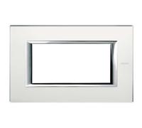 Placca Classic 4M specchio acidato Bticino Axolute HA4804VSA
