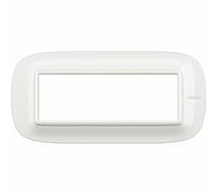 BTICINO AXOLUTE PLACCA 6 MODULI BIANCA HB4806HD