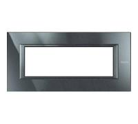 Bticino Axolute - Placca 6P Antracite HA4806HS