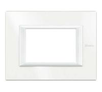 Bticino Axolute - Placca 3P Bianco Bticino HA4803HD