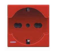 Bticino Axolute Presa Schuko 10/16A Rossa H4140/16R