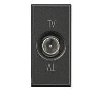 BTICINO AXOLUTE SCURO PRESA TV PASSANTE DIREZIONALE HS4202P