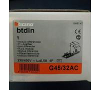 BTICINO BTDIN MODULO DIFFERENZIALE G45/32AC