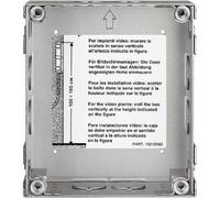 Bticino BTI 350110 SCATOLA DA INCASSO ANTISTRAPPO 1 MODULO