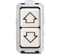 Doppio pulsante Bticino Magic con frecce 10A 5055/1