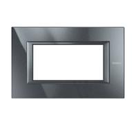 Bticino BTI HA4804HS AXOLUTE - PLACCA 4P ANTRACITE