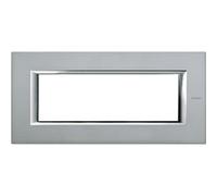 Bticino BTI HA4806AZ AXOLUTE - PLACCA 6P MERCURIO