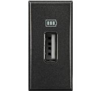 Bticino BTI HS4285C1 AXOLUTE - USB CHARGER 1,1A ANTHRACITE