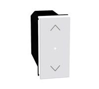 Comando tapparella connesso Bticino MatixGO Smart 1 modulo bianco JW4027C