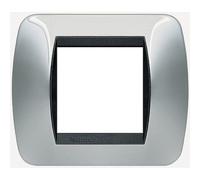 Bticino Placca 2 posti Living Int. L4802TE Tech