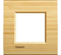 Bticino BTI LNA4802LBA LL - PLACCA 2P BAMBOO