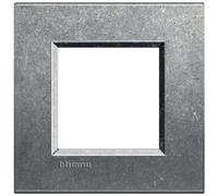 Bticino BTI LNA4802NA LL - PLACCA 2P NATIVE