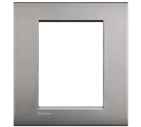 Bticino BTI LNC4826NK LL - PLACCA 3+3P NICHEL SATINATO