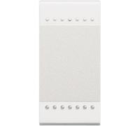 Bticino Living Light Invertitore Bianco Unipolare Basculante N4004N