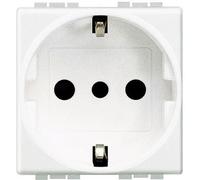 Bticino BTI N4140 LIGHT - PRESA STD TEDESCO/ITALIANO P30