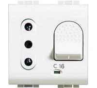 Bticino BTI N4311/16 LIGHT - PRESA SICURA MAGNETOTERM 2P+T 16A