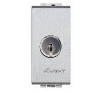 DEVIATORE A CHIAVE BTICINO LIVING TECH NT4022 GRIGIO