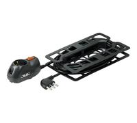 BTicino 3635GB Prolunga elettrica BTRE, cavo 3x1.5mmq di 5 metri, con Spina Grande 16A e ciabatta con 2 Prese Bivalenti 10/16A, 1 Presa Schuko e Interruttore Luminoso, 250 V, Bianca