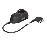 Prolunga 3m BTRE Safe Con Interruttore 2 Prese 10/16A Schuko BTicino 3632GB