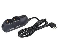 MULTIPRESA BTICINO CON INTERRUTTORE AUTOMATICO 3695GB ANTRACITE.