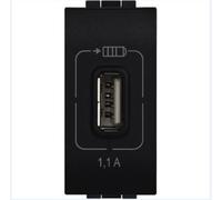 Living Light - Caricatore USB antracite - L4285C1