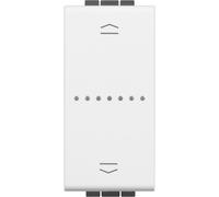 Living Light - Comando ventilazione 1-0-2 antracite - N4027VMC