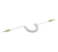 Bticino Connettore Audio Jack S2603D, Cavo Audio, Connettore Maschio 3,5mm, Lunghezza Massima Cavo 80cm, Bianco