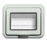 BTICINO COPERCHIO IDROBOX GRIGIO IP55 PER 503E 3 MODULI LIVING LIGHT LUNA 24603