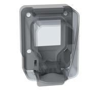 BTICINO Coperchio IP55 S28402CPF, Coperchio IP55 per Prese MatixGO, 2 moduli, IP55 Garantito a Spina Inserita e Coperchio Chiuso, Installazione a Parete