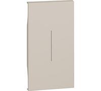 Cover Bticino Living Now per comando illuminabile 2M sabbia KM01M2