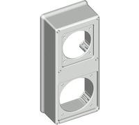 BTICINO CQC02 - COPERCHIO FLANGIATO GRANDE 2 PRESE 16/32A