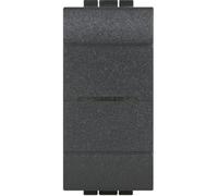 Interruttore dimmer antracite Bticino Living international L4411c connesso