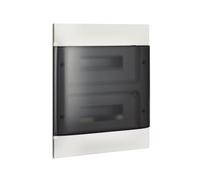 BTicino E315P24 Centralino Da Parete Linea Habita 2x12 Moduli DIN Sportello Fumè