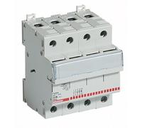 BTICINO F323N - BTDIN - PORTAFUSIBILE SEZIONABILE 3P+N 32A