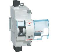 BTicino F80SG Serie BTDIN Salvavita Stop Go a Riarmo Automatico Grigio