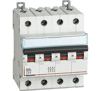 BTicino FA84C63 Interruttore Magnetotermico Modulare BTDIN45 4P 63A Curva C