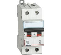 Interruttore magnetotermico Bticino 2P 10A 10kA tipo C 2 moduli FH82C10