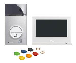 Bticino Flex One-Set 2-Draht, 7" Hometouch Ventiquattrore 20 centimeters Bianco (Weiß)