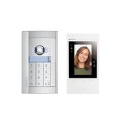 BTICINO, Flex'ONE Set Classe 300EOS con Netatmo + Sfera Code, primo smart internet Wi-Fi con touch screen integrato Alexa, fotocamera a colori ottimizzata, App Home+Security, tecnologia a 2 fili,