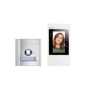 BTICINO, Flex'ONE Set Classe 300EOS con Netatmo + Sfera, primo smart internet Wi-Fi con Alexa, fotocamera a colori ottimizzata, touch screen da 5", app Home+Security, tecnologia a 2 fili, 363518