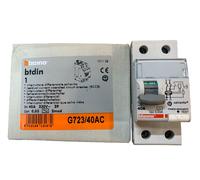 BTICINO G723/40AC INTERRUTTORE DIFFERENZIALE PURO AC 2 MODULI 40A 0.03A