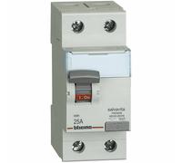 BTICINO G723AC25 INTERRUTTORE DIFFERENZIALE PURO MODULARE AC 2 POLI 25A 30MA
