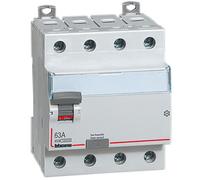 Interruttore differenziale puro Bticino 4 poli 63A 500mA tipo AC 4 moduli G745AC63