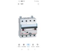 BTicino GA8843AC10 Interruttore Magnetotermico Differenziale BTDIN45 4P Tipo AC