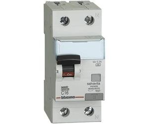 BTicino GN8814A16 Interruttore Magnetotermico Differenziale BTDIN60 1P+N tipo A