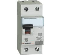 Bticino Interruttore magnetotermico differenziale BTDIN60 GN8814AC40 1P+N 40A 6kA 300mA tipo A