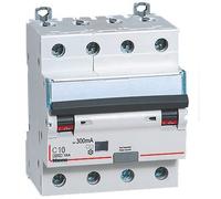 Interruttore magnetotermico differenziale AC 4P 10A6KA 300MA - BTI GN8844AC10
