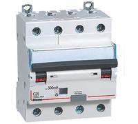 Interruttore magnetotermico differenziale Bticino 4P 25A 300mA tipo AC 6kA 4 moduli GN8844AC25